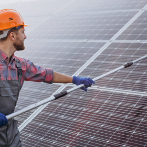 Higienização de Placa solar